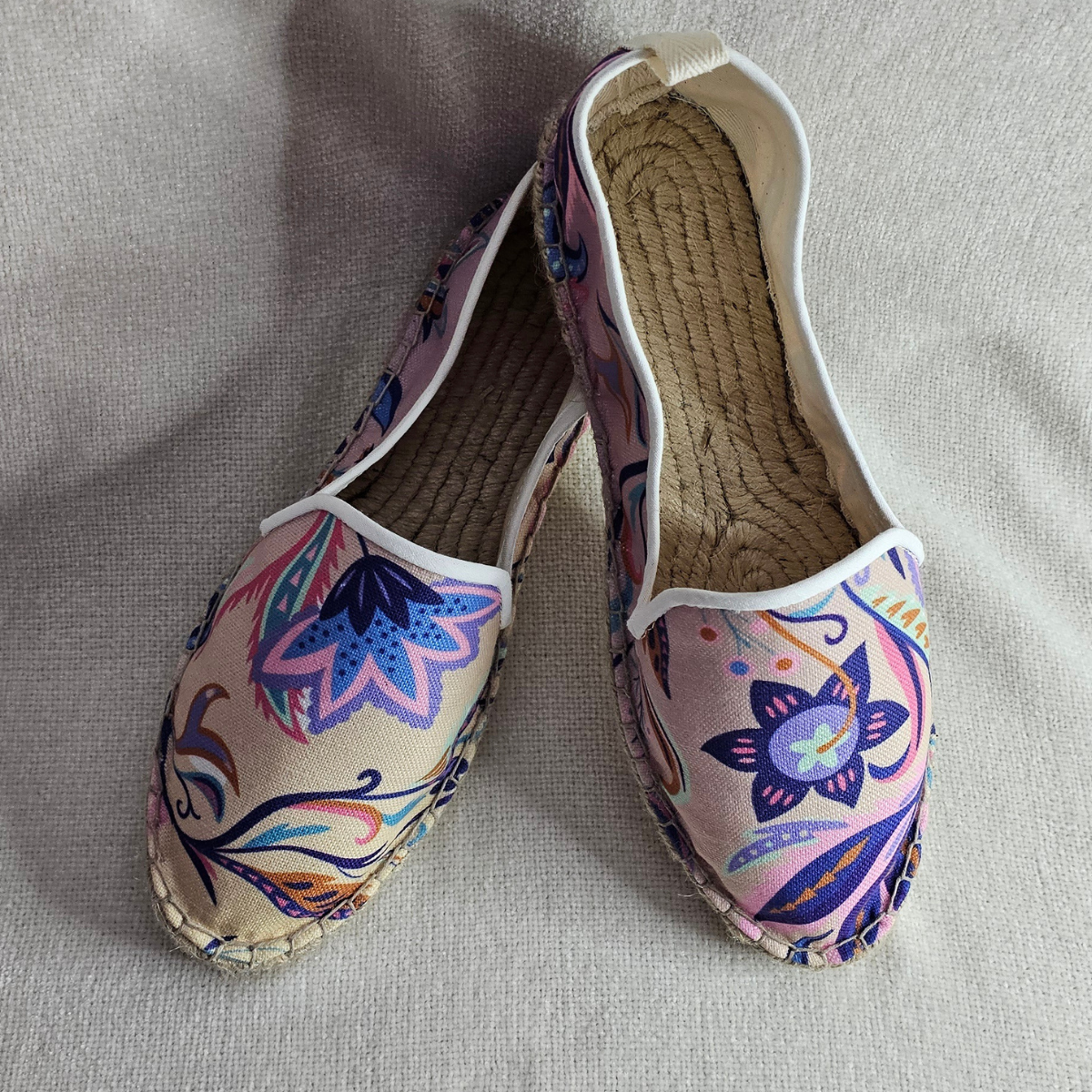 bunte Espadrilles