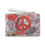 Monroe Clutch Make Up Bag -  Vegan Leder in Saffiano-Optik | GRAFFITI