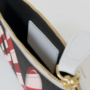 Monroe Mini Clutch Make Up Bag -  Vegan Leder | XMAS