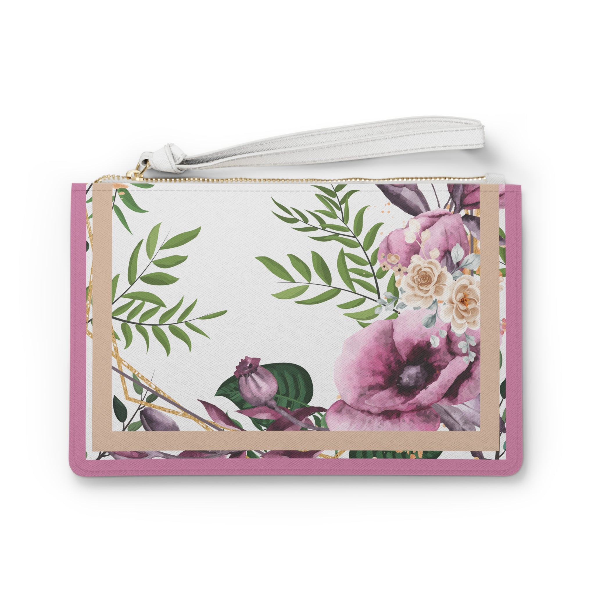 Monroe Clutch Make Up Bag -  Vegan Leder in Saffiano-Optik | AUTUMN