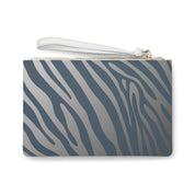 Monroe Clutch Make Up Bag - Vegan Leather in Saffiano Look | ANIMAL PRINT