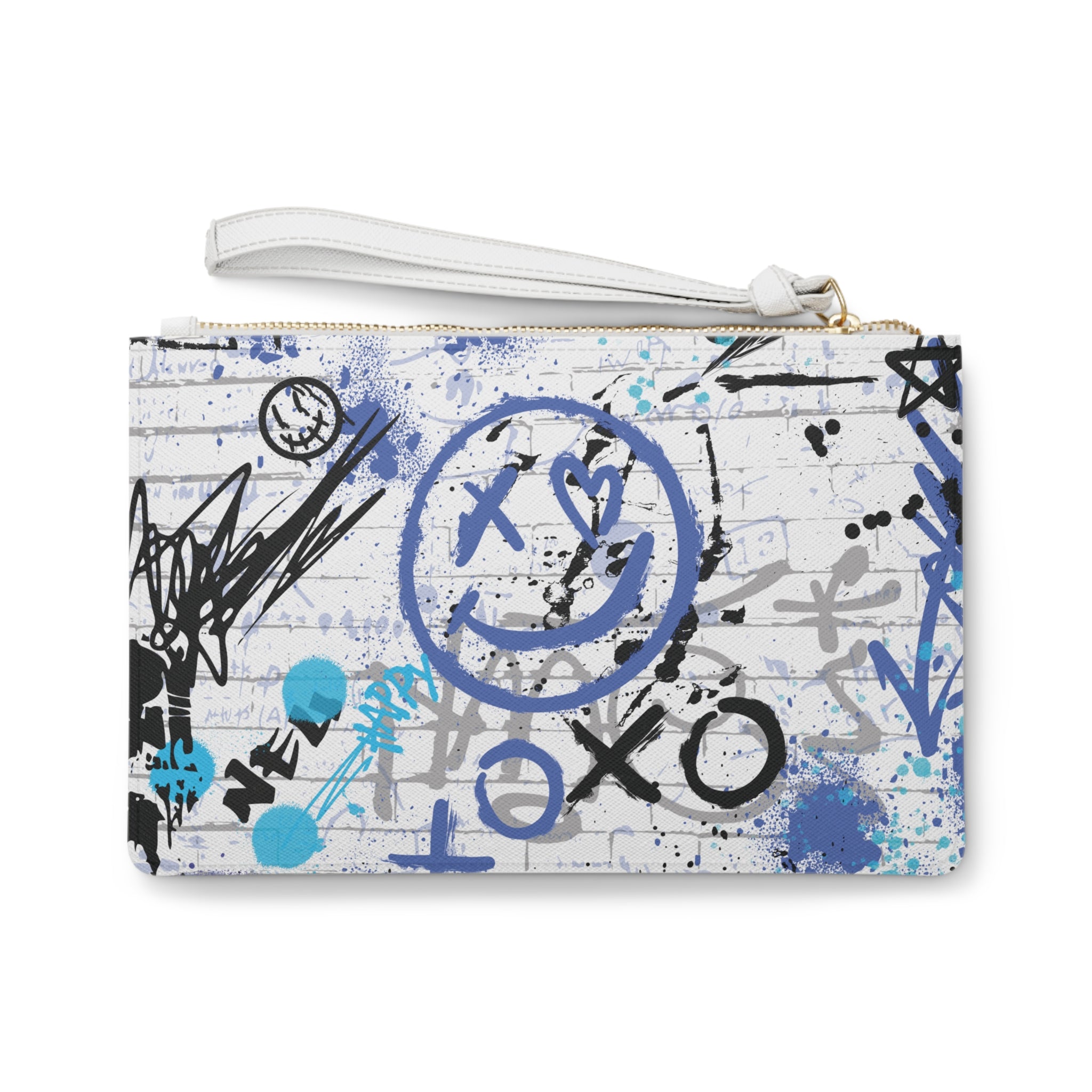 Monroe Clutch Make Up Bag -  Vegan Leder in Saffiano-Optik | GRAFFITI