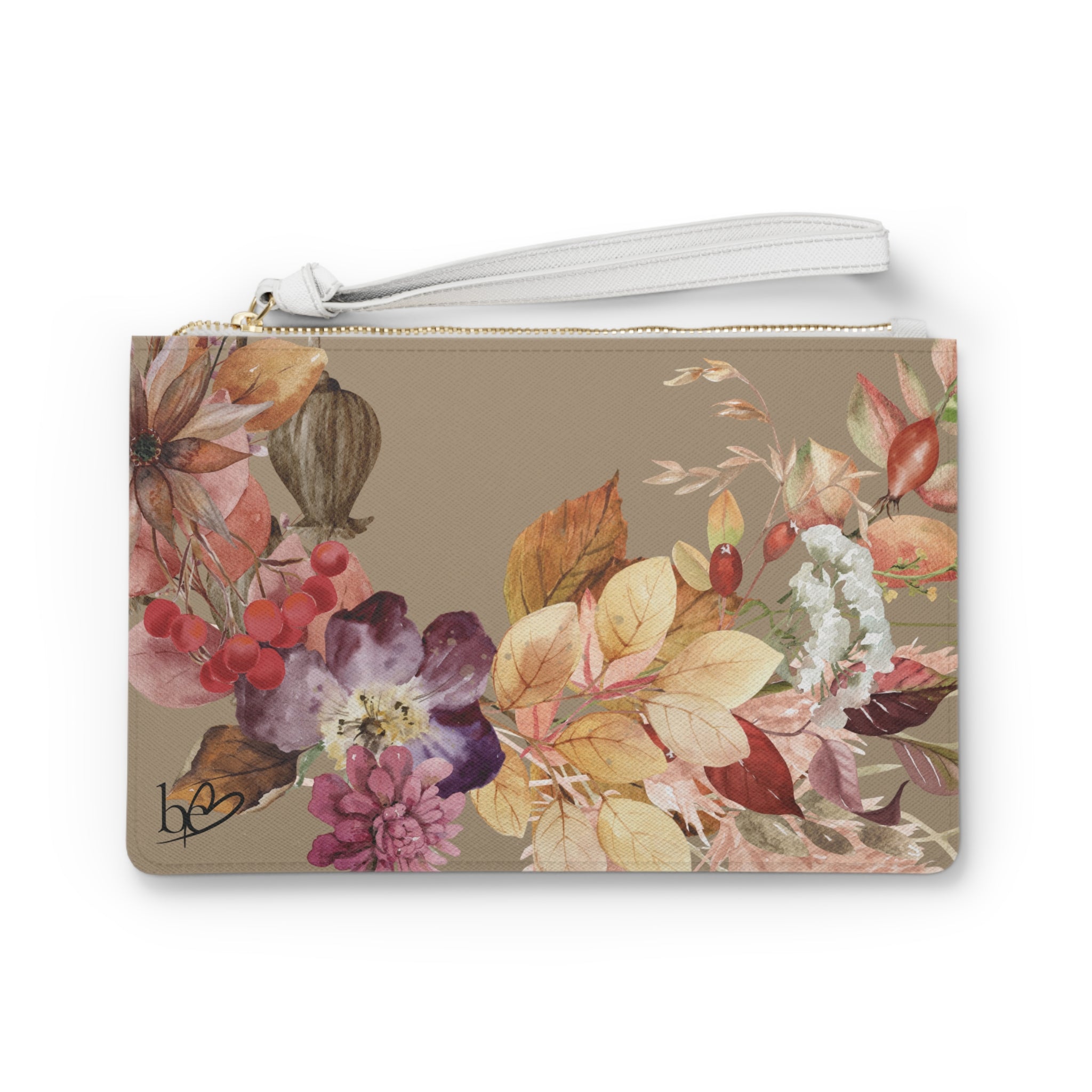 Monroe Clutch Make Up Bag -  Vegan Leder in Saffiano-Optik | AUTUMN