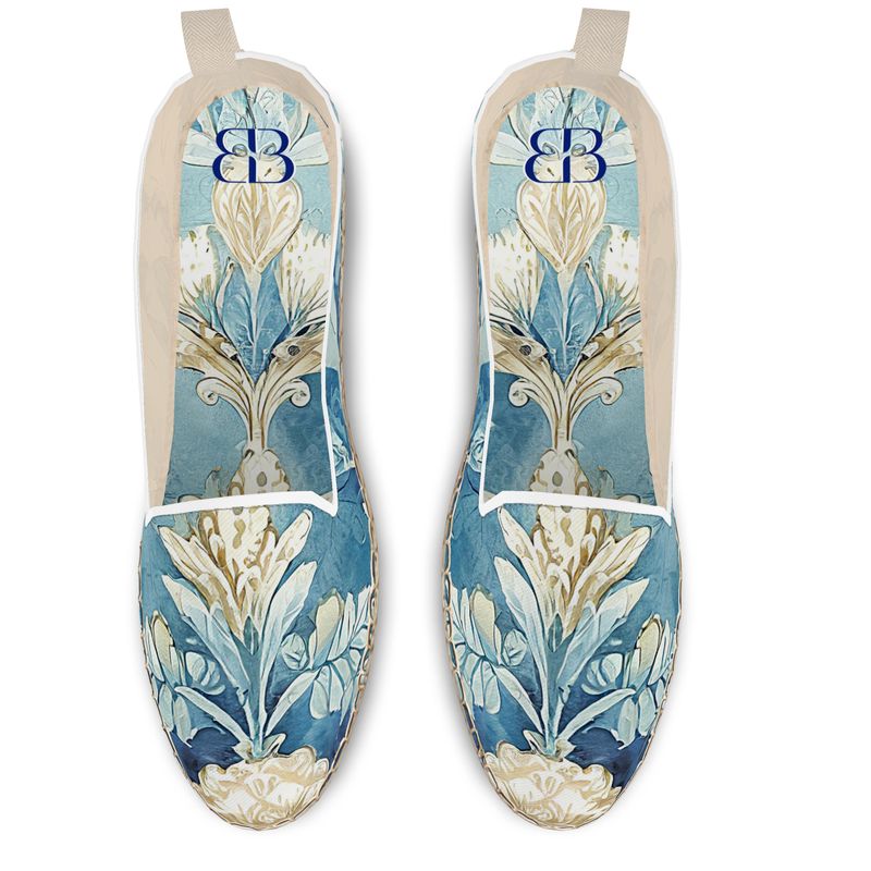 Bunte Espadrilles Damen – Amar Die Mandel Flat PASTELL