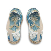 Bunte Espadrilles Damen – Amar Die Mandel Flat PASTELL