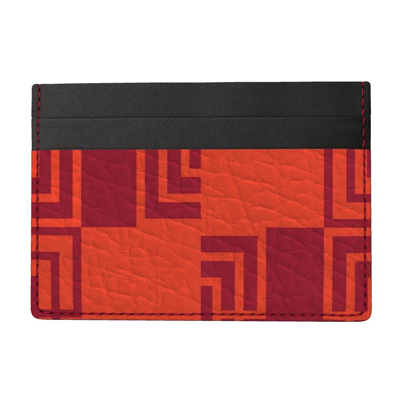 Pixie KA Leather Card Holder | geometry