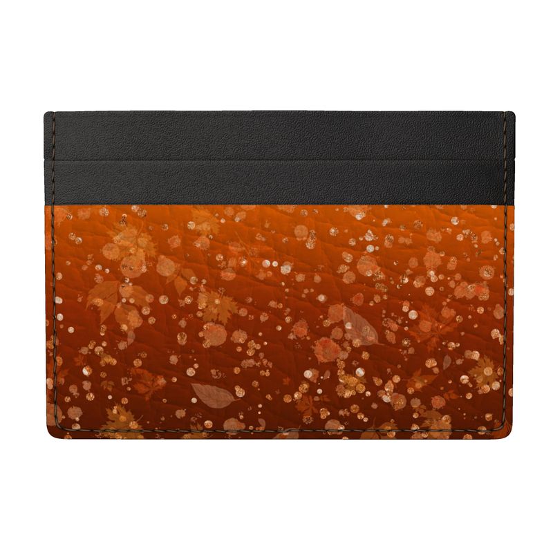 Pixie KA Leather Card Holder | AUTUMN