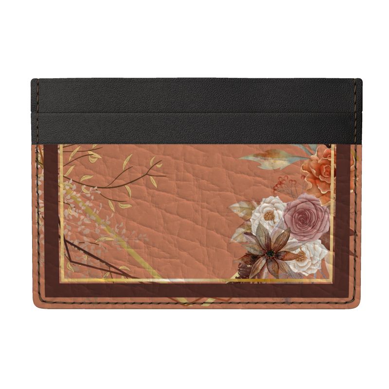 Pixie KA Leather Card Holder | AUTUMN