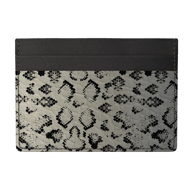 Pixie KA Leather Card Holder | ANIMAL PRINT