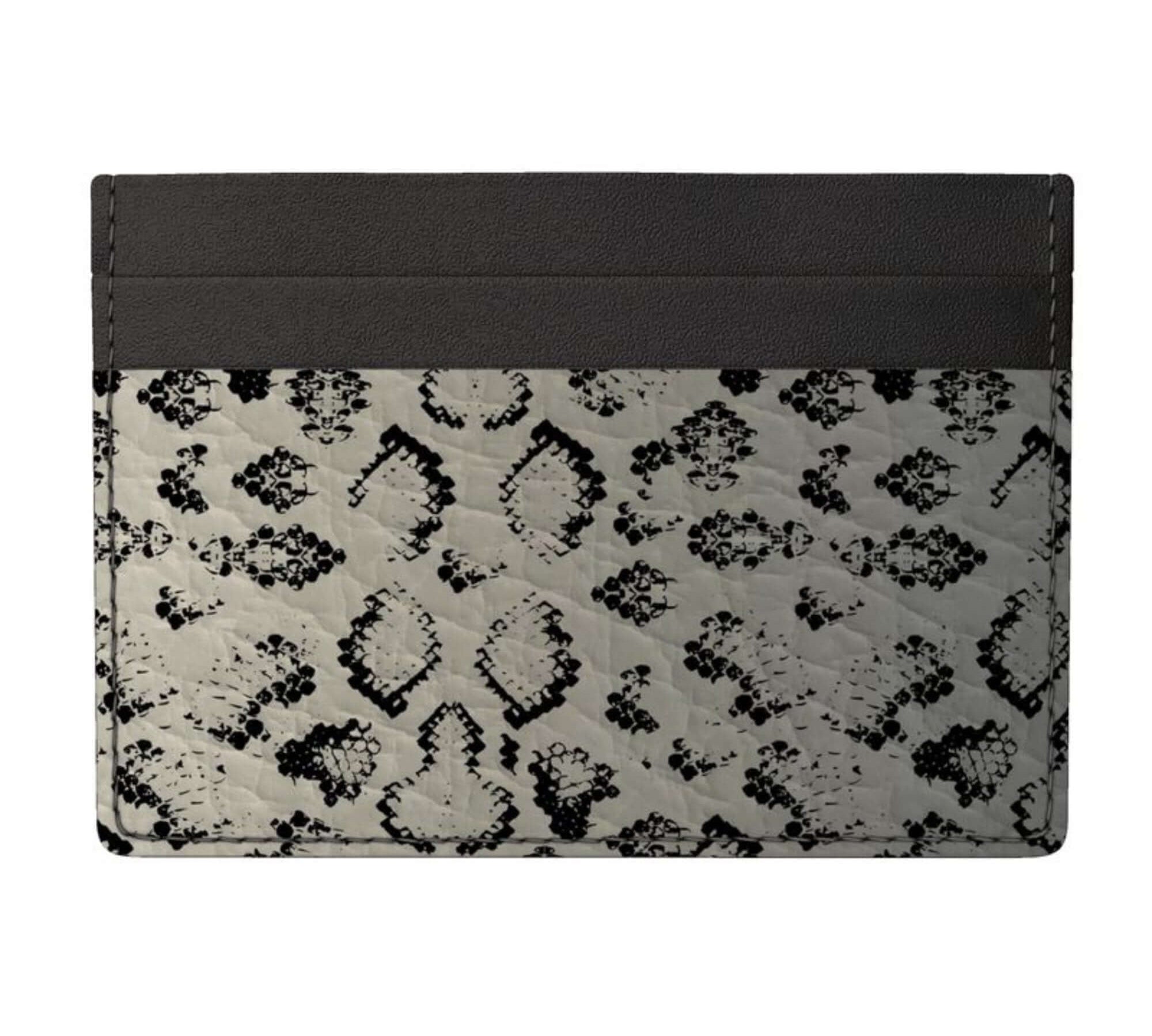Pixie KA Leather Card Holder | ANIMAL PRINT