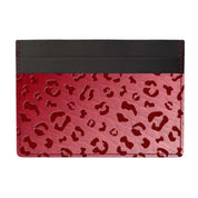 Pixie KA Leather Card Holder | ANIMAL PRINT