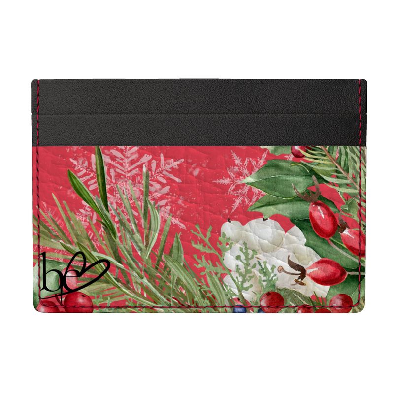 Pixie KA Leather Card Holder | XMAS