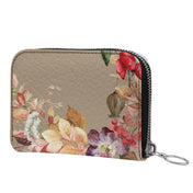 Bunte Leder Damen Geldbörse mit Blumenmuster