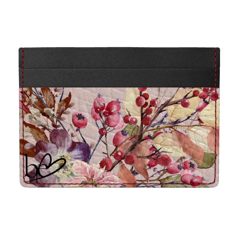 Pixie KA Leather Card Holder | AUTUMN