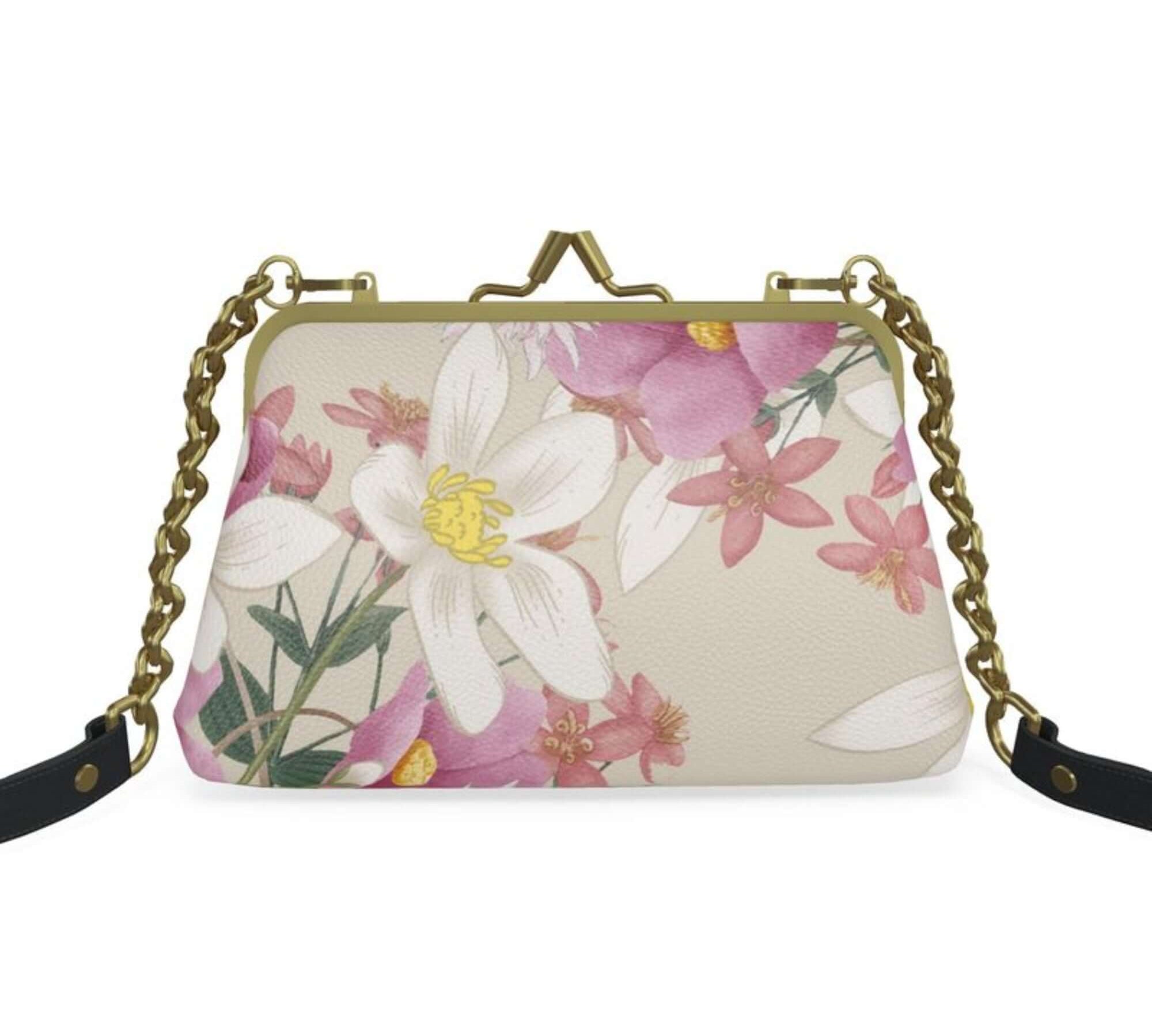 Noir Vintage Charme Handtasche – Handgefertigt aus Leder
