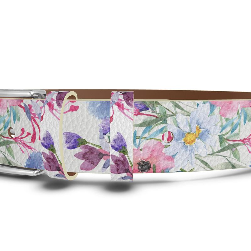 Fleur Leather Belt – Elegance meets sustainability