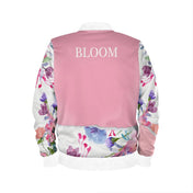 Bomber jacket Timeless elegance - reversible jacket Bloom FLEURS