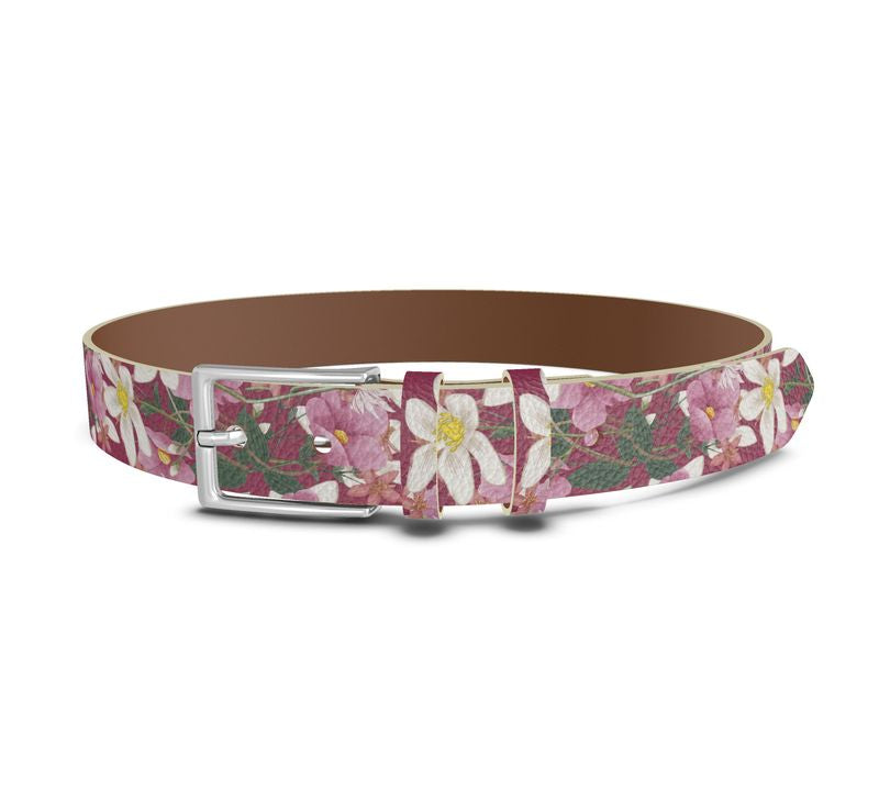 Fleur Leather Belt – Elegance meets sustainability