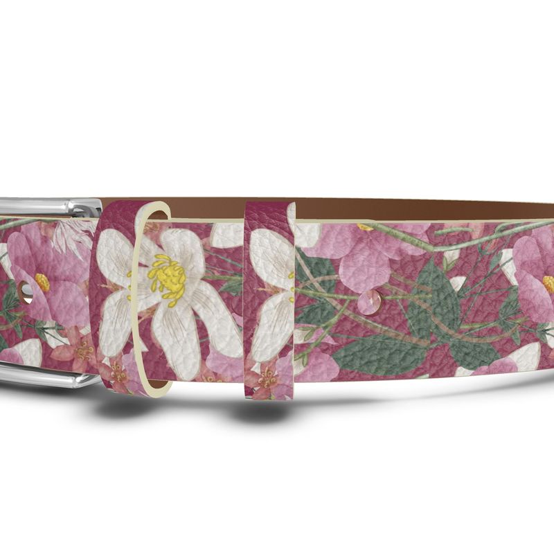 Fleur Leather Belt – Elegance meets sustainability