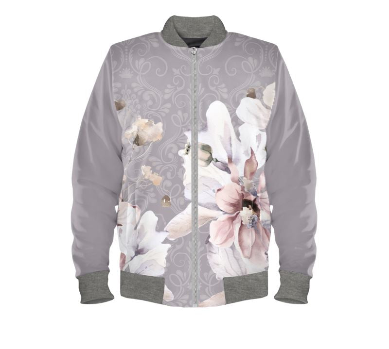 Bomberjacke, Wendejacke mit Blumenmuster – Nachhaltigkeit & modernes Design