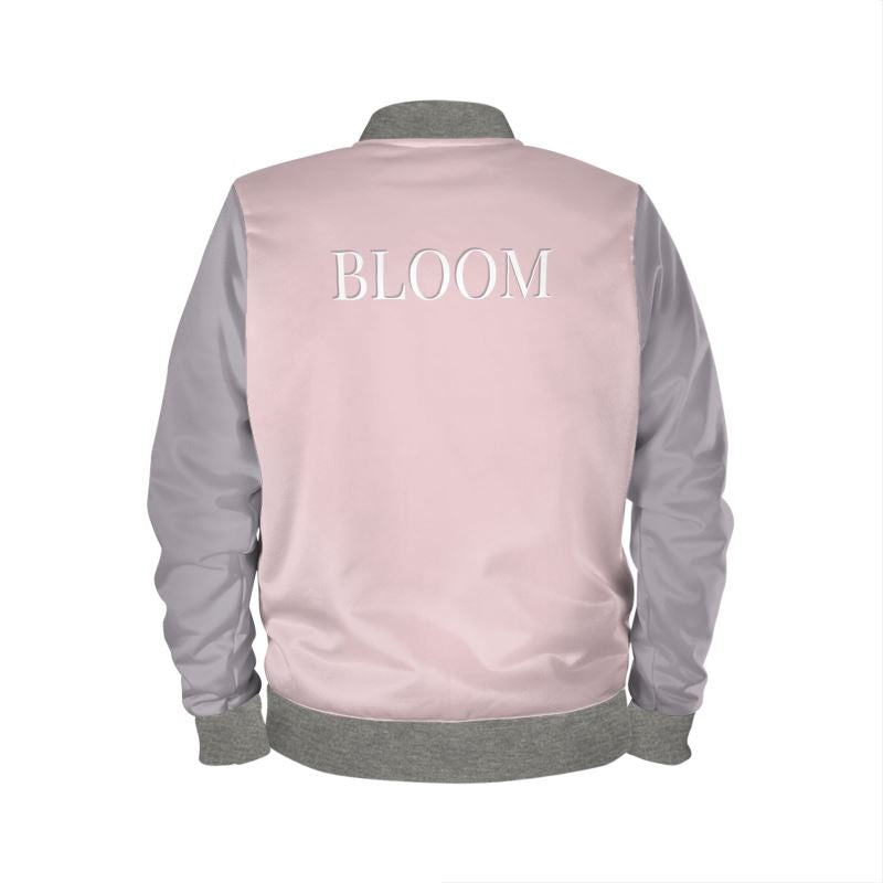 Bloom Silk Bomber Jacke Oversize