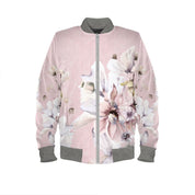 Bloom Silk Bomber Jacke Oversize