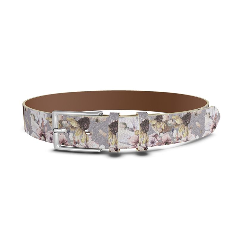 Fleur Leather Belt – Elegance meets sustainability