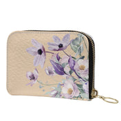 Bunte Leder Damen Geldbörse mit Blumenmuster