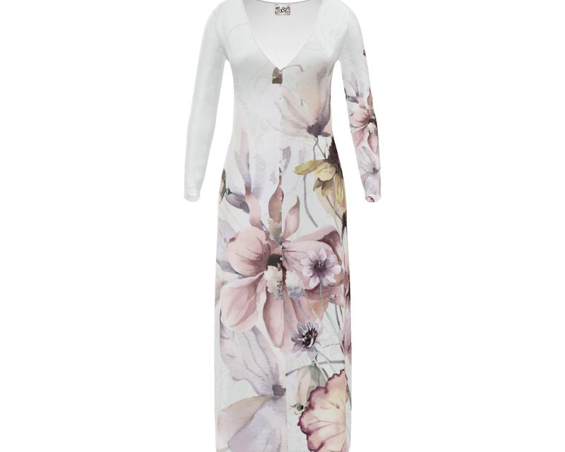 Femme Soft Jersey Strickjacke | FLEURS