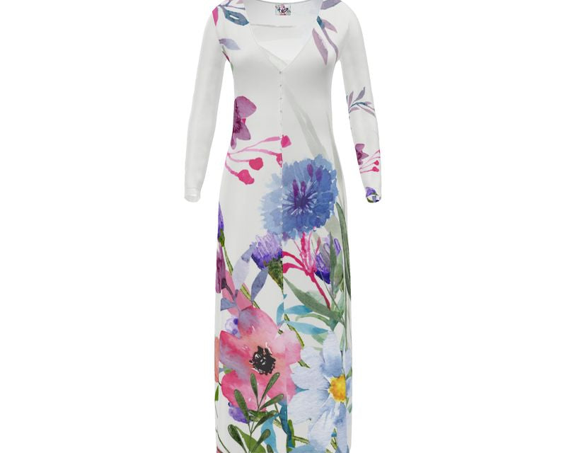 Femme Soft Jersey Strickjacke | FLEURS