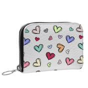 Bunte Leder Damen Geldbörse