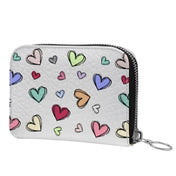 Bunte Leder Damen Geldbörse