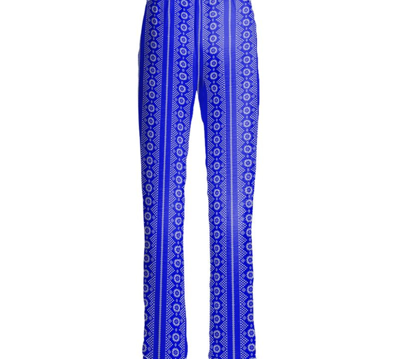 Satin Hose für Damen – luxuriöse Hose aus Samt und Satin in elegantem Design