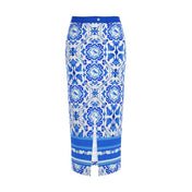 Denim Maxi Rock für Damen