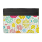Pixie KA Leather Card Holder | SUMMER in Pink