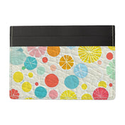 Pixie KA Leather Card Holder | SUMMER in Pink