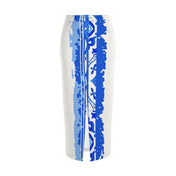 Denim Maxi Rock Lea - mit Schlitz | SUMMER