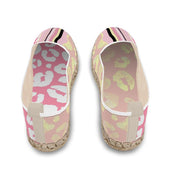 Colorful espadrilles for women – Amar The Almond Flat ANIMAL PRINT