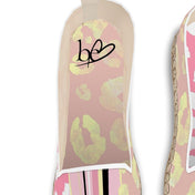 Colorful espadrilles for women – Amar The Almond Flat ANIMAL PRINT