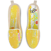 Bunte Espadrilles Damen – Amar Die Mandel Flat LIME