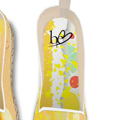 Bunte Espadrilles Damen – Amar Die Mandel Flat LIME