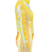 Romi hooded dress – casual, comfortable, always appropriate LIME