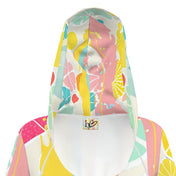 Romi hooded dress – casual, comfortable, always appropriate LIME