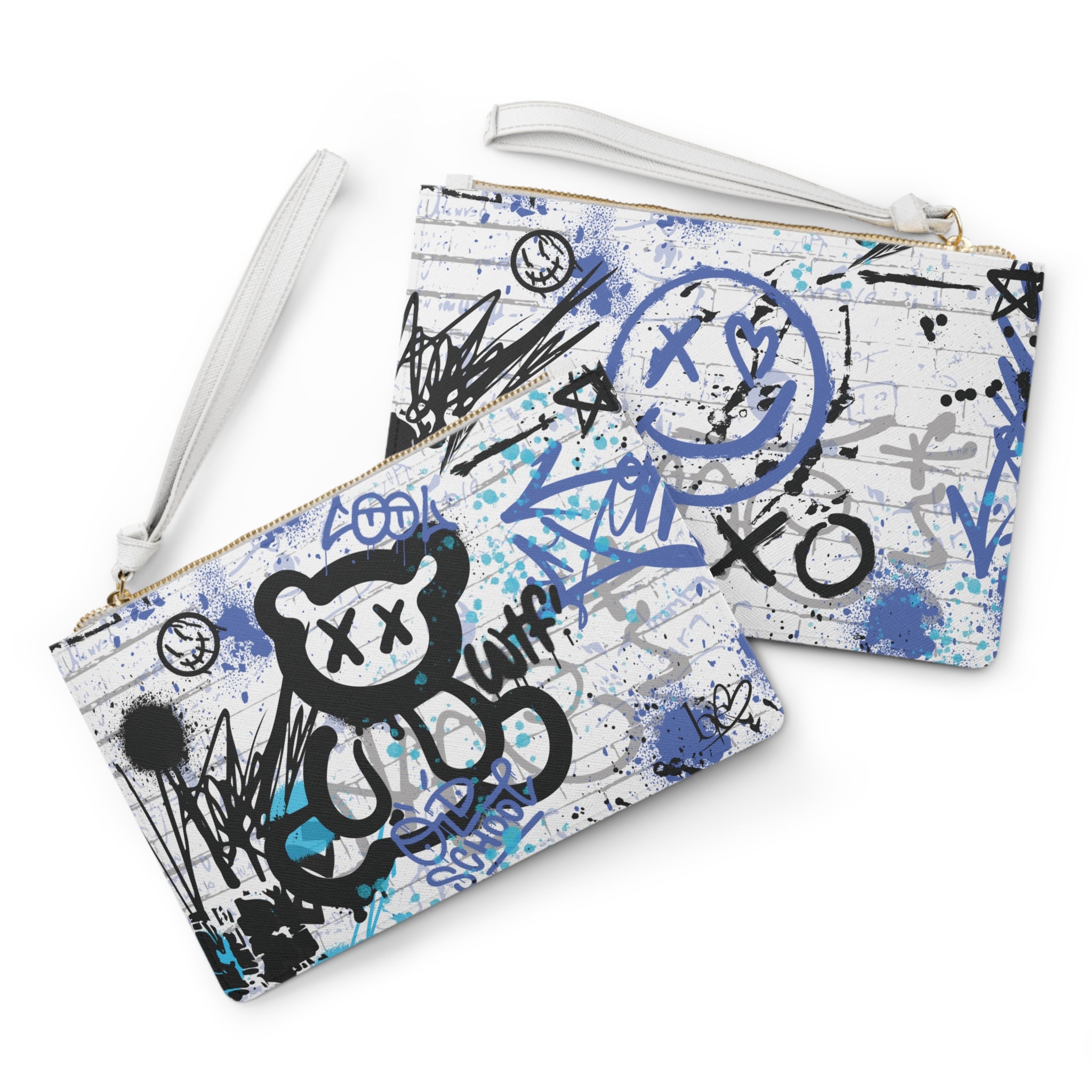 Monroe Clutch Make Up Bag -  Vegan Leder in Saffiano-Optik | GRAFFITI