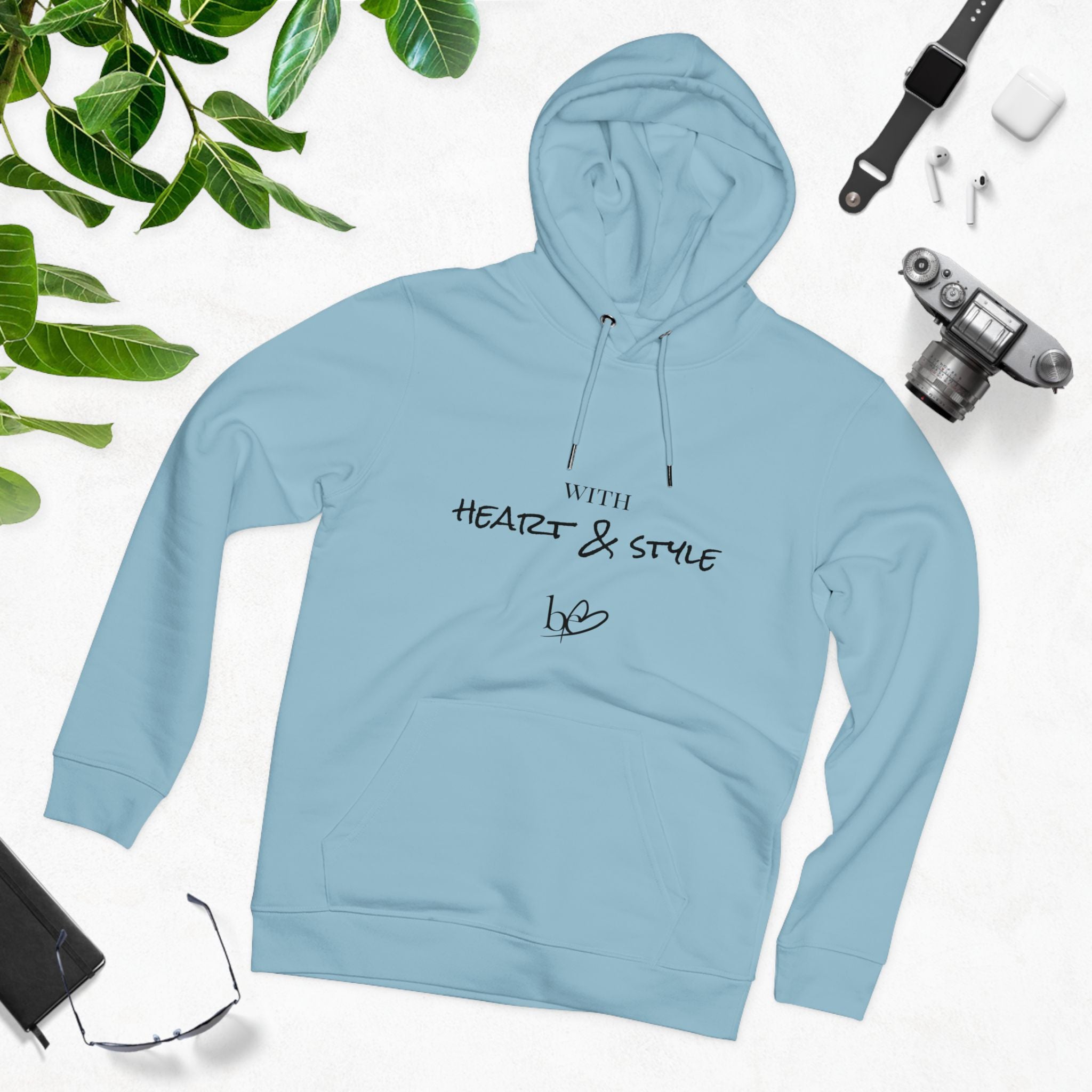 Unisex Bio-Komfort-Hoodie | with Heart & Style