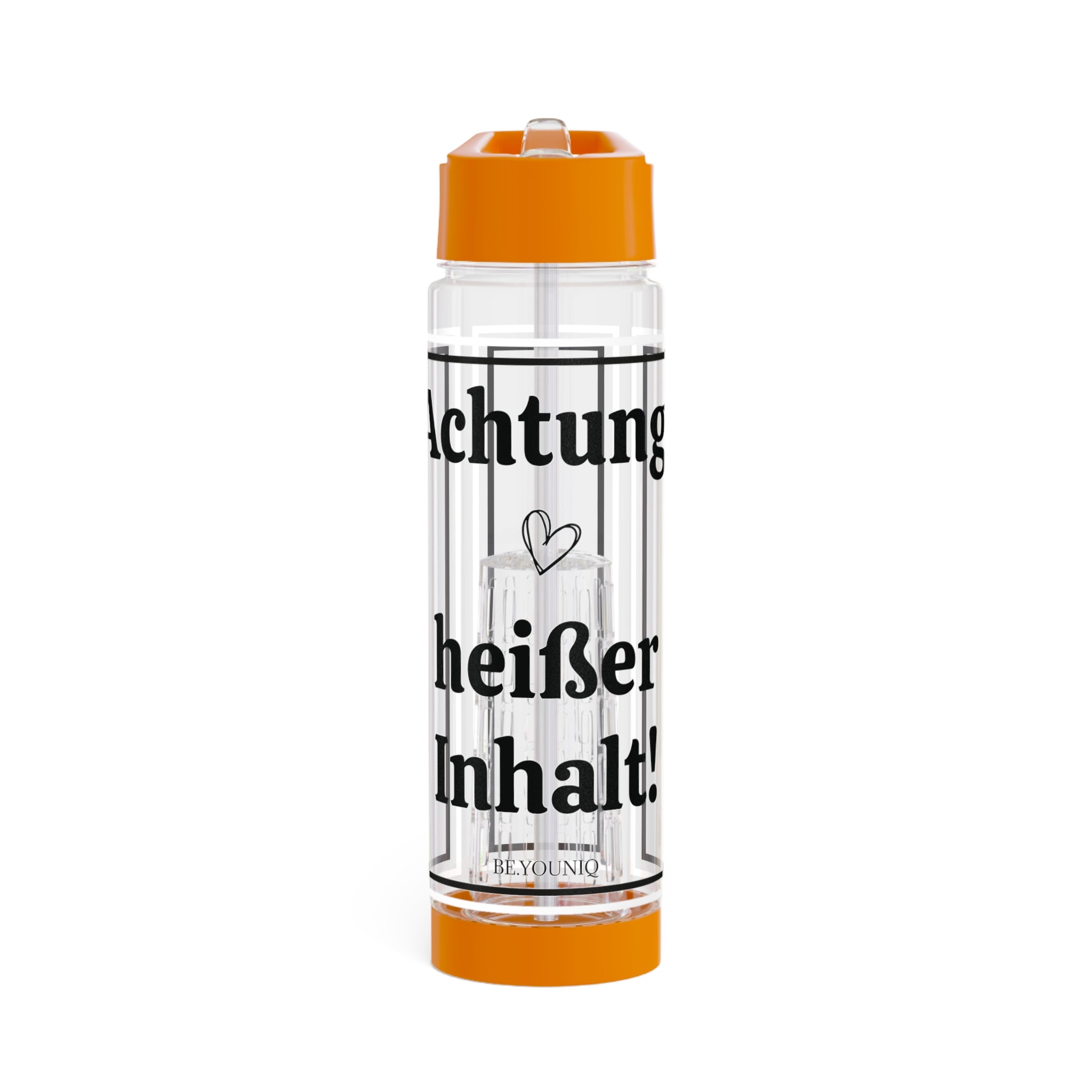 AquaBoost Infuser Wasserflasche | Achtung, heißer Inhalt!
