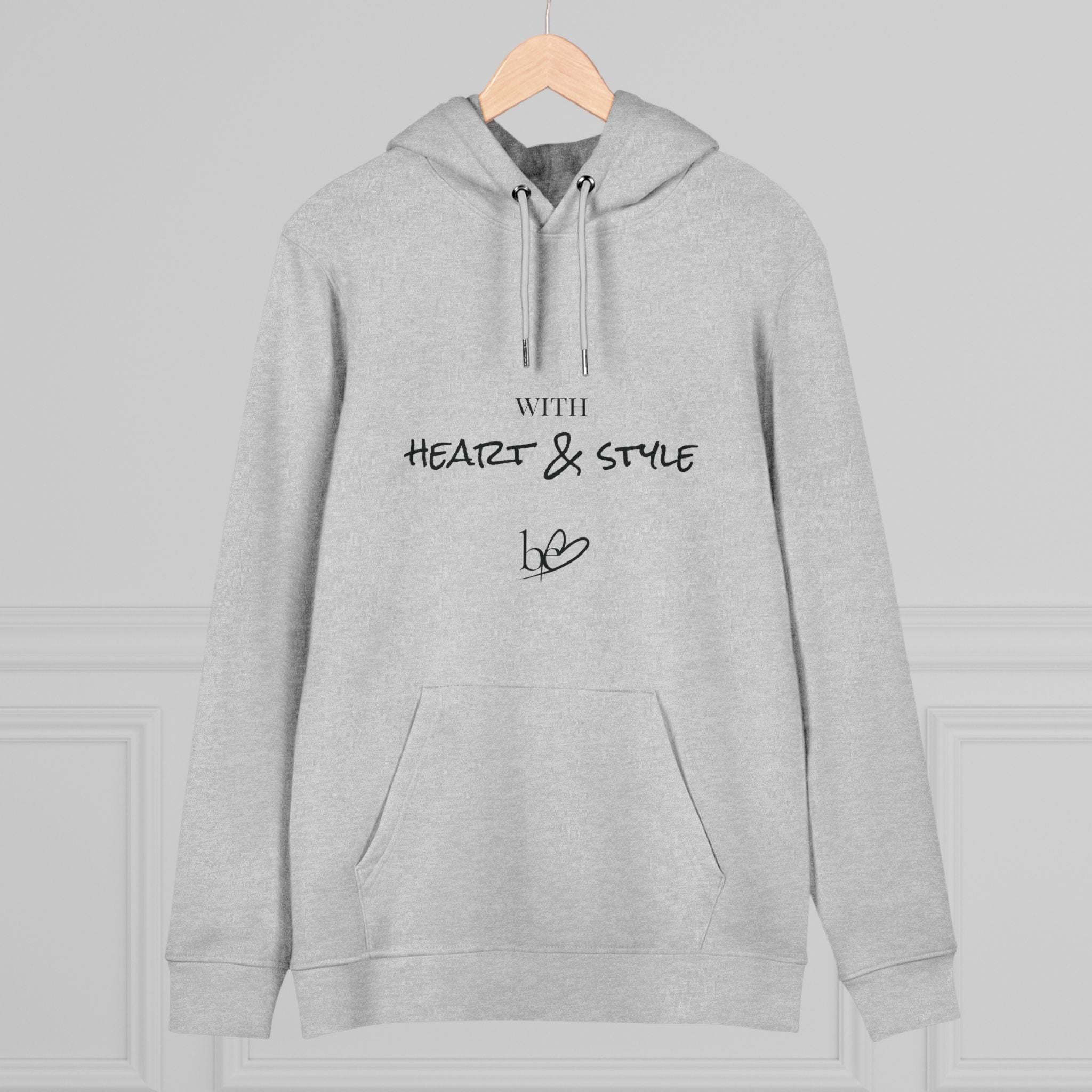 Unisex Bio-Komfort-Hoodie | with Heart & Style