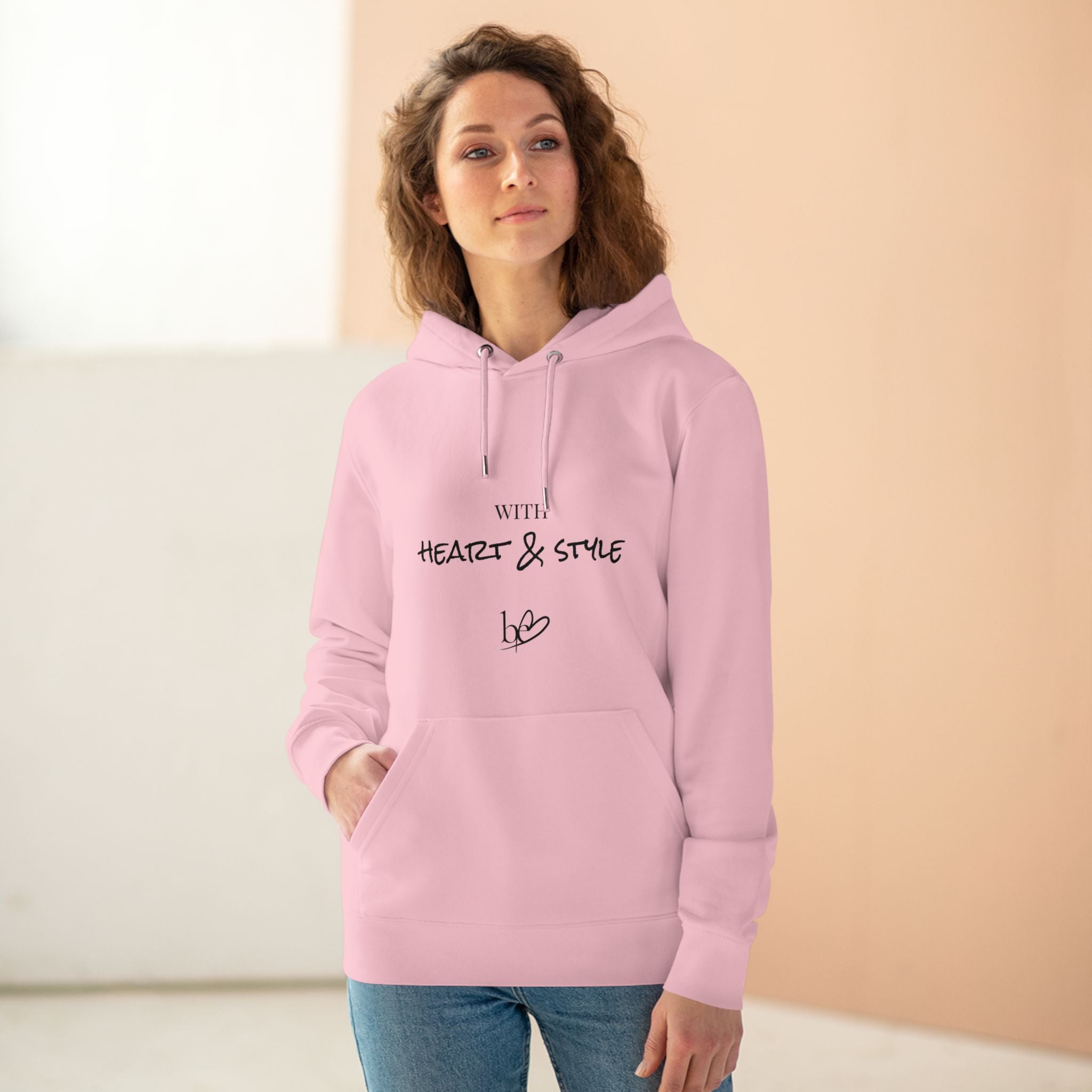 Unisex Bio-Komfort-Hoodie | with Heart & Style