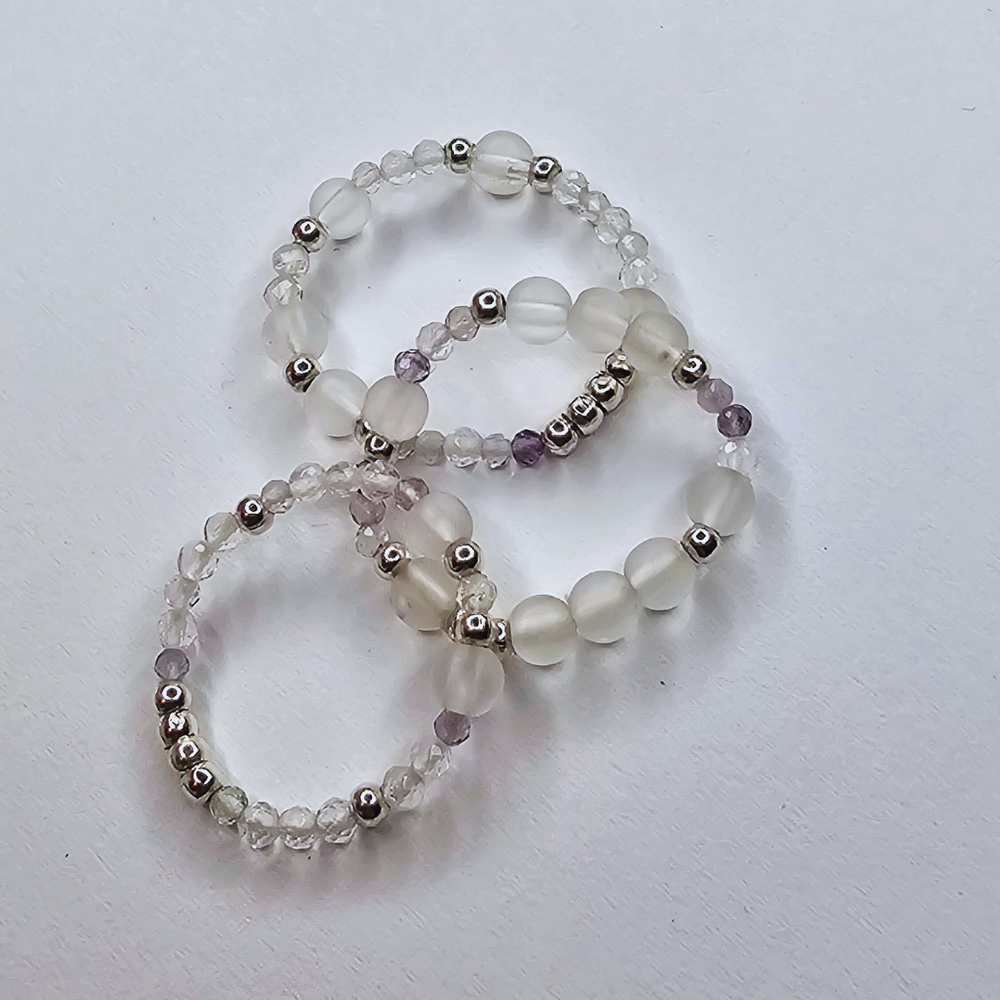 Perlen Ringe