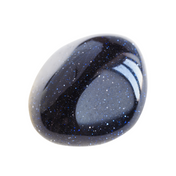 Perlen Ring: Blaufluss Talisman Ring